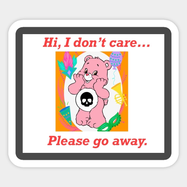 Go Away Sticker by PCH5150